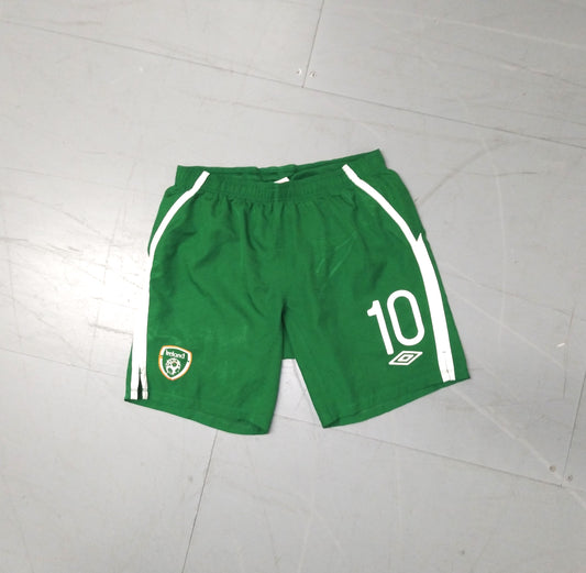 Republic of Ireland 2012 / 13 Football Shorts Umbro (L) Player Issue #10 [Good]