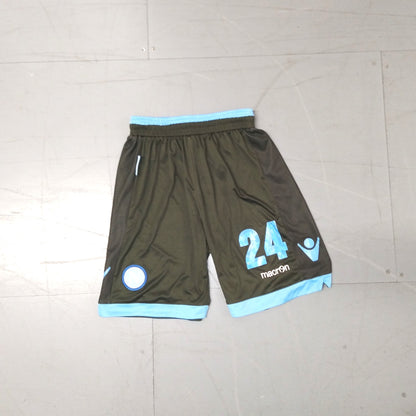 SSC Napoli 2013 / 14 Football Shorts Macron (S)   [Good]