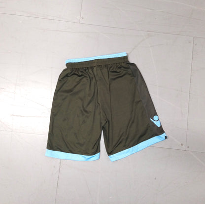 SSC Napoli 2013 / 14 Football Shorts Macron (S)   [Good]