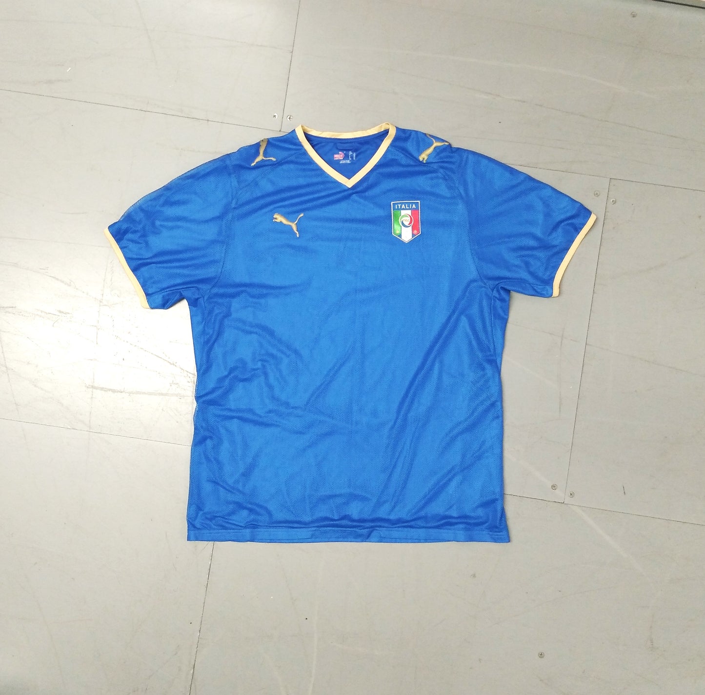 Italy 2008 / 09 Football Jersey Puma (XL)   [Excellent]