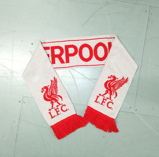 Liverpool FC Retro Football Scarf LFC (One Size)   [Very Good]