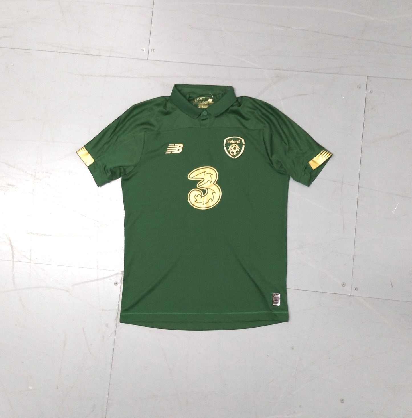 Republic of ireland jersey new balance green gold