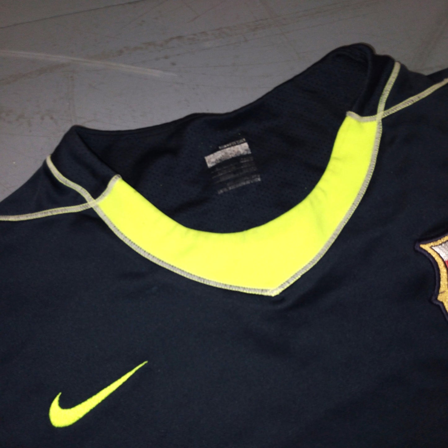 Barcelona 2007 / 08 Football Jersey Nike (L)   [Good]