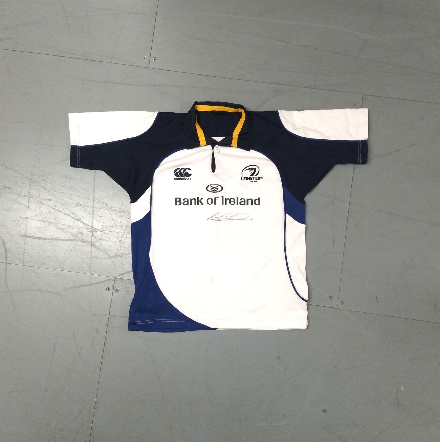 Leinster 2007 / 08 Rugby Jersey Canterbury (10 Years) Leo Cullen  [Average]