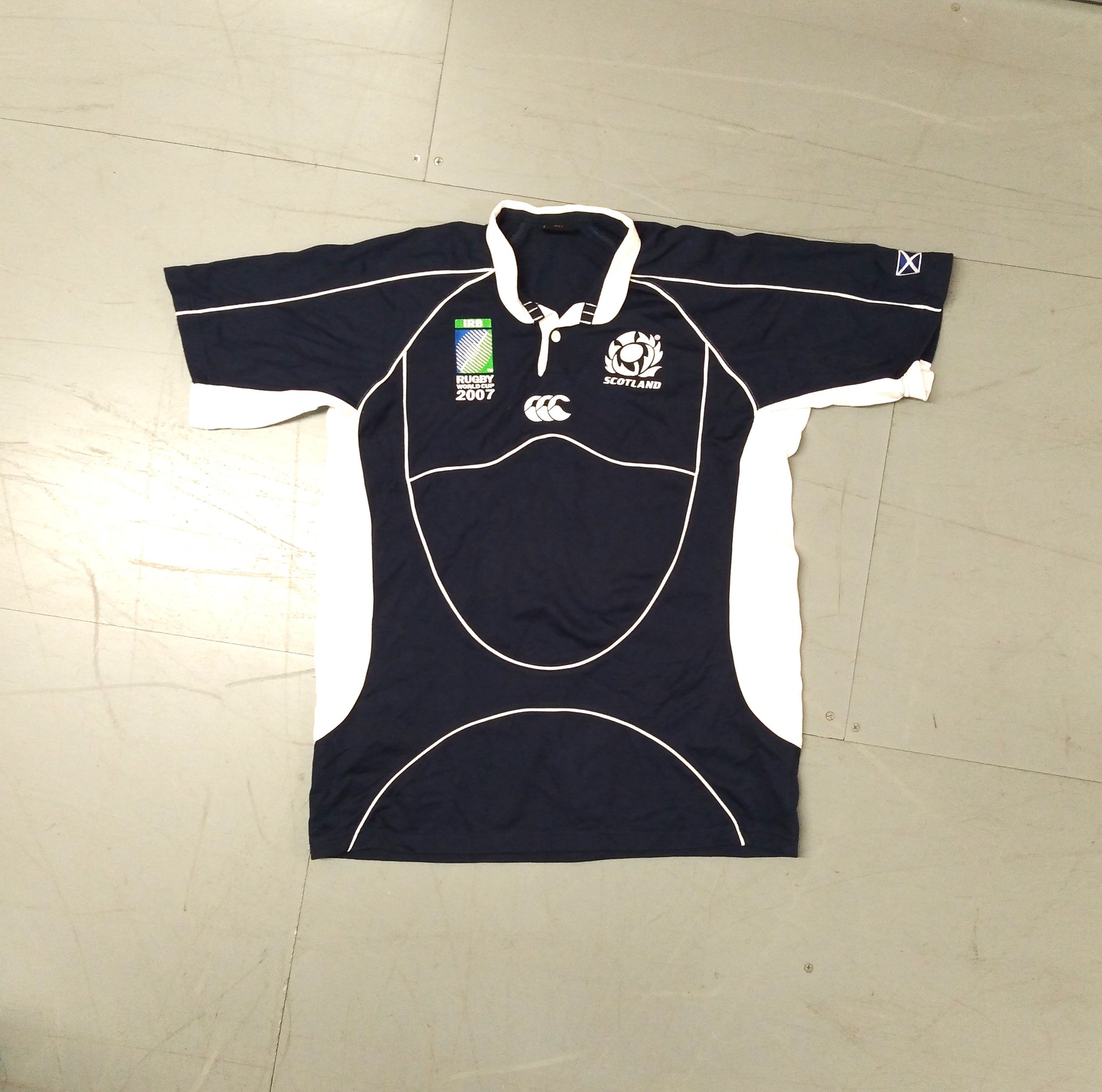 Vintage scotland rugby jersey canterbury 2007