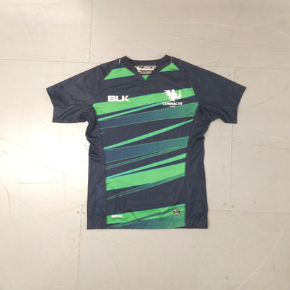 connacht rugby training jersey BLK test fit with GPS pocket Ireland Galway training  shirt