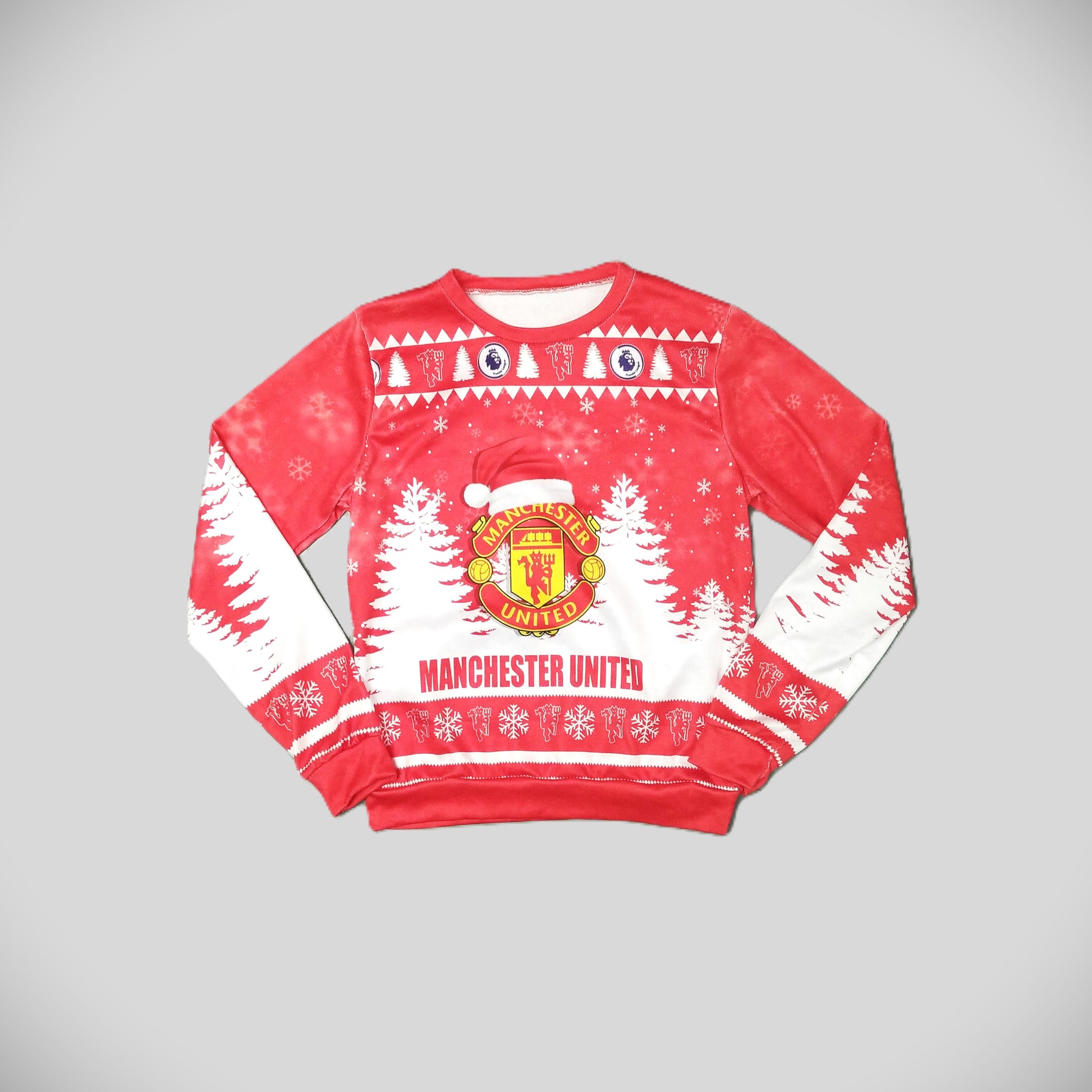 Manchester United Football  Long Sleeve  Casual  Sweatshirt  Christmas  Unbranded     Unisex Adults         SHIRTS V SKINS   