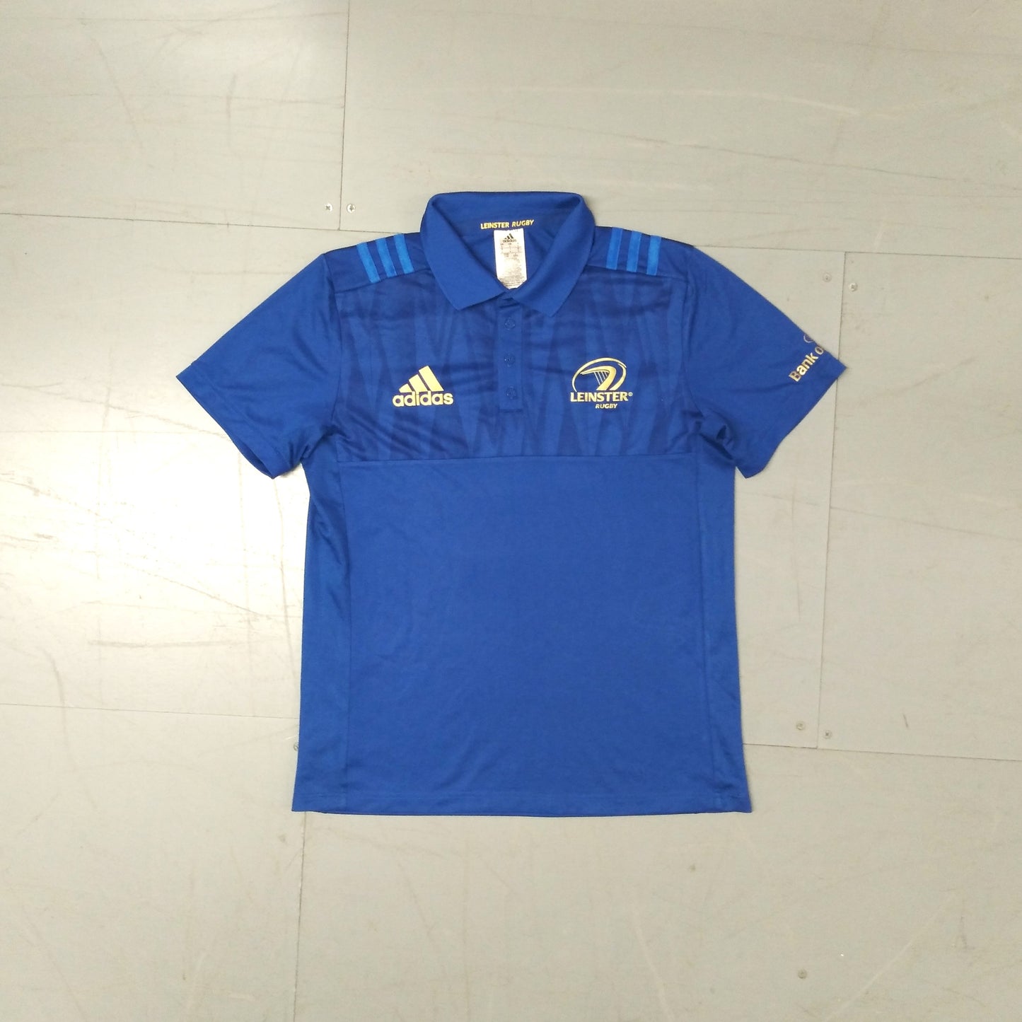 Leinster Rugby  Short Sleeve  Casual  Polo Shirt  2018 / 19  adidas     Unisex Adults       Bank of Ireland  SHIRTS V SKINS   