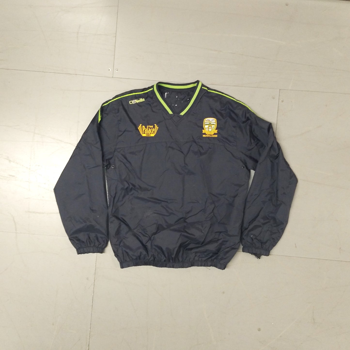 Meath GAA  Long Sleeve  Training  Jacket  2013 / 14  O'Neills  Team Issue   Unisex Adults       The Palace Navan  SHIRTS V SKINS   