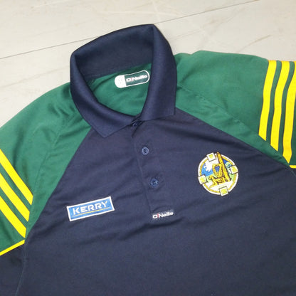 Kerry 2006 / 07 GAA Polo Shirt O'Neills (M)   [Good]