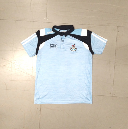 Dublin GAA  Short Sleeve  Casual  Polo Shirt  2018 / 19  O'Neills     Unisex Adults       AIG  SHIRTS V SKINS   