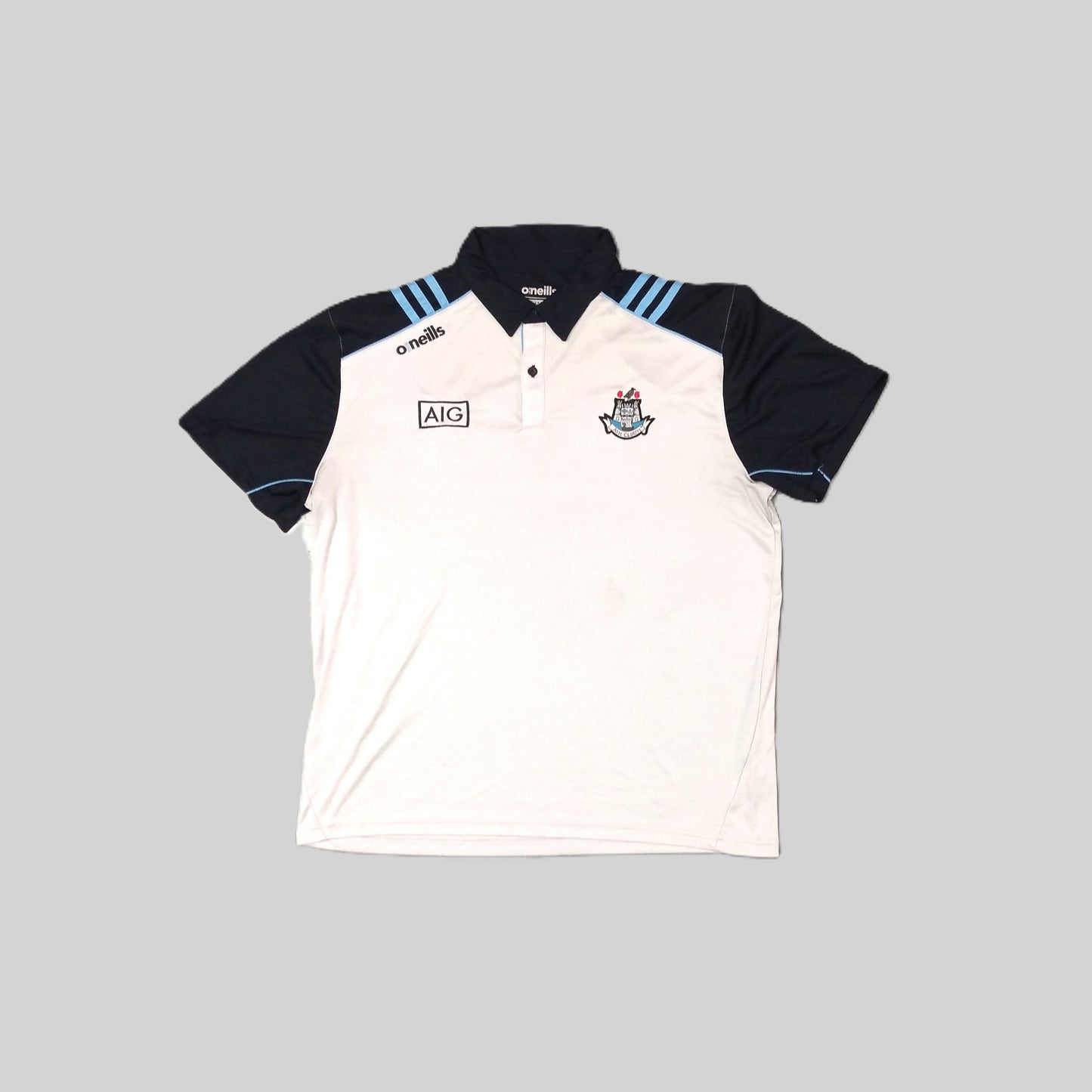 Dublin GAA  Short Sleeve  Casual  Polo Shirt  2020s  O'Neills     Unisex Adults       AIG  SHIRTS V SKINS   