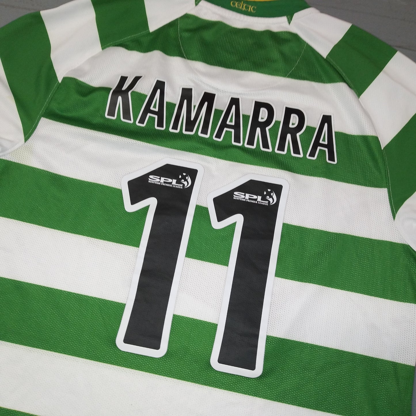 Player Issue Celtic FC 2009 / 10  Diomansy Kamarra #11 Jersey Nike (L) [Very Good]