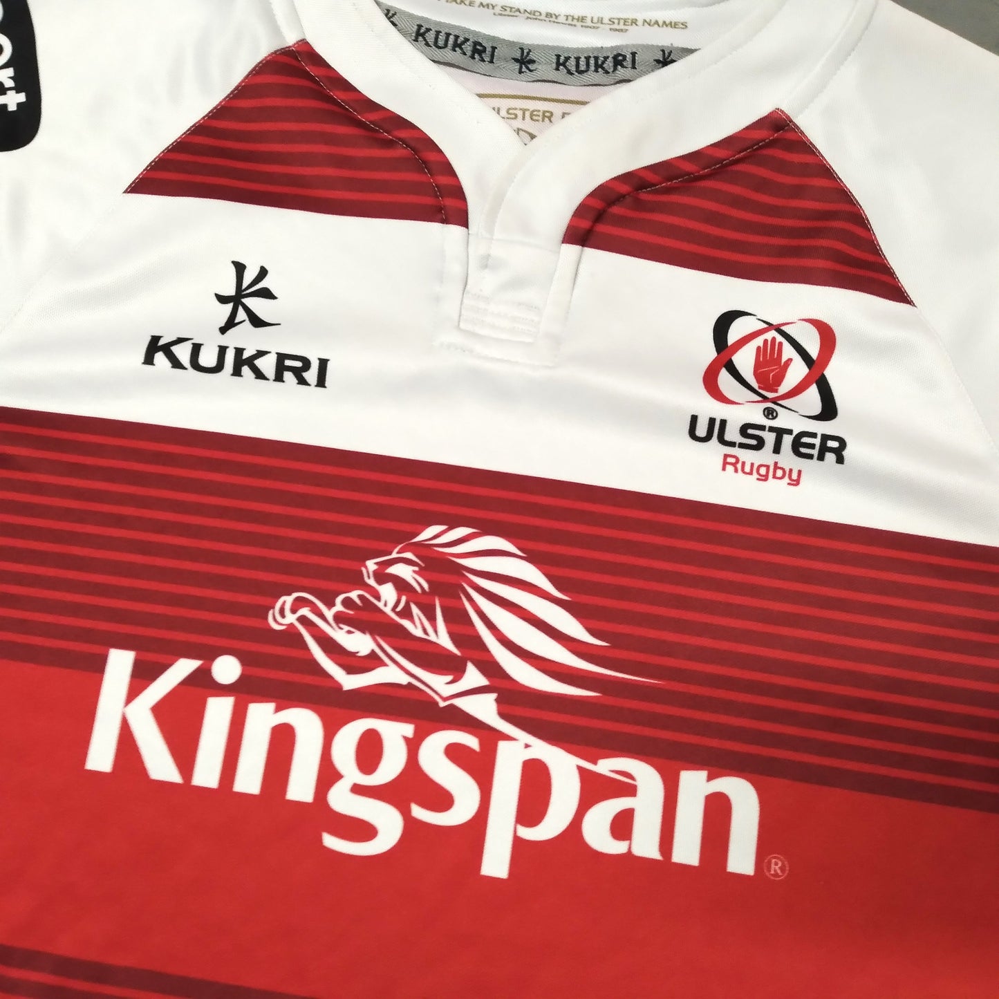 Ulster Rugby  Short Sleeve  Home  Jersey  2016 / 17  Kukri     Unisex Adults       Kingspan  Belfast Ravenhill  SHIRTS V SKINS   