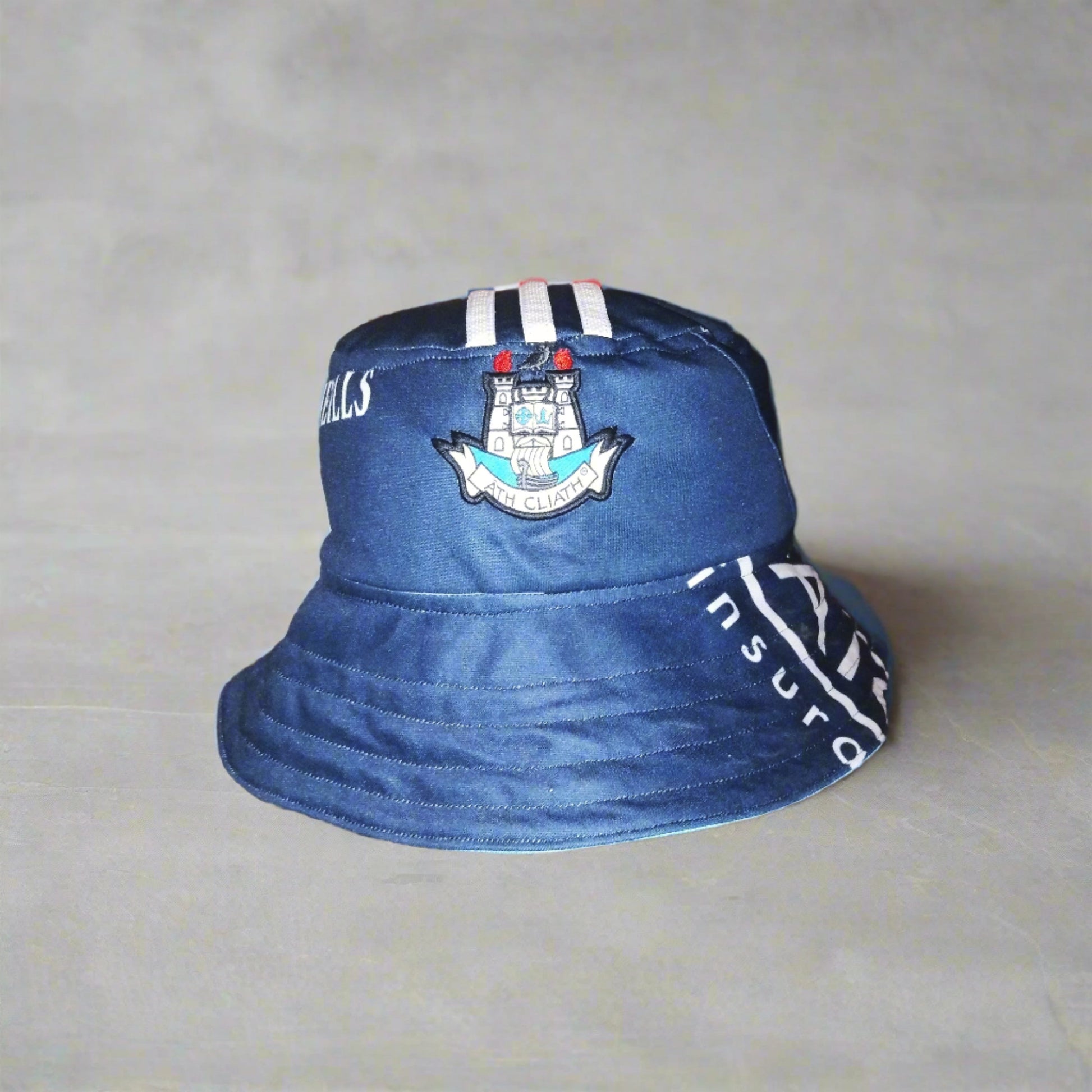 Dublin GAA    Casual  Bucket Hat  2014 / 15  O'Neills     Unisex Adults       AIG  bucket hat festival vintage retro upcycled recycled rave cap headware   SHIRTS V SKINS   