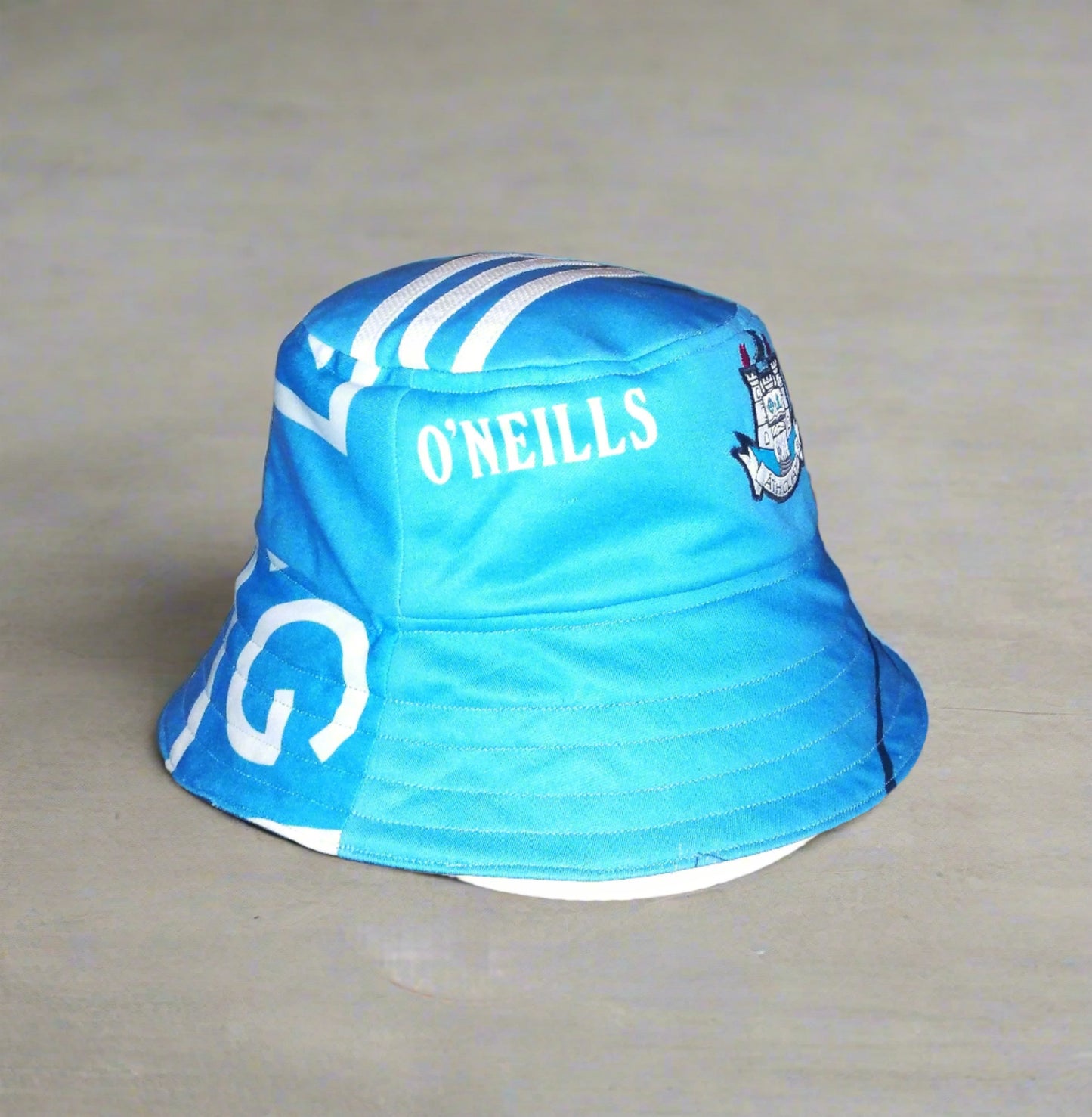 Dublin GAA    Casual  Bucket Hat  2014 / 15  O'Neills     Unisex Adults       AIG  bucket hat festival vintage retro upcycled recycled rave cap headware   SHIRTS V SKINS   