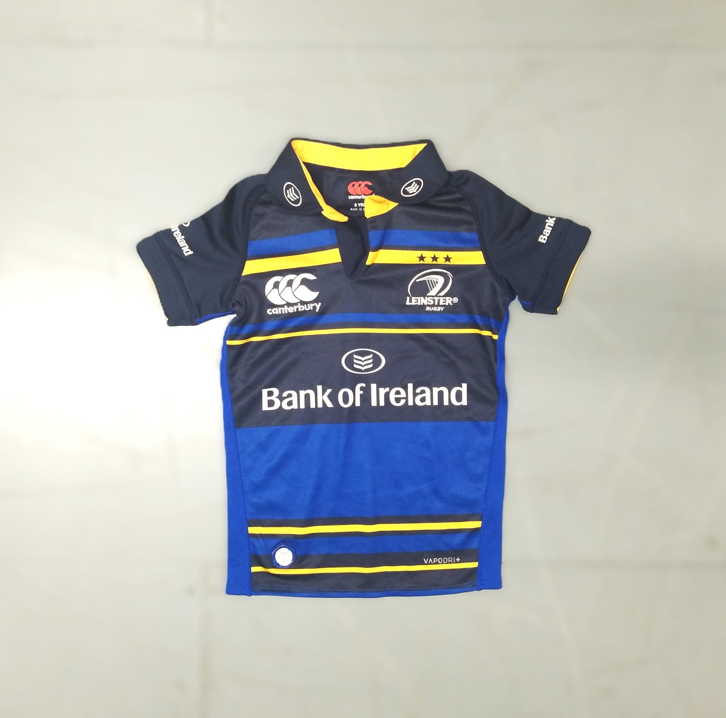 Leinster Rugby  Short Sleeve  Home  Jersey  2016 / 17  Canterbury     Kids       Bank of Ireland  Leinster Dublin Donnybrook Heineken Cup vintage retro   SHIRTS V SKINS   