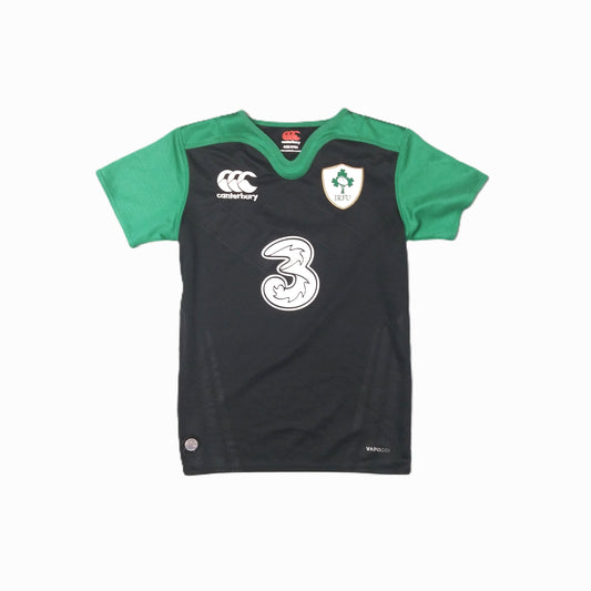 Ireland Rugby  Short Sleeve  Away  Jersey  2015 / 16  Canterbury     Kids       3 Three  Ireland Rugby Eire Irish IRFU   SHIRTS V SKINS   