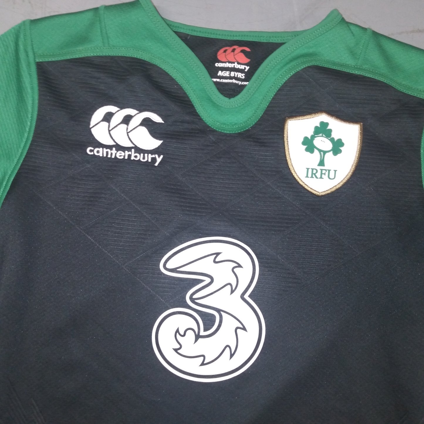 Ireland 2015 / 16 Rugby Jersey Canterbury (8 Years)   [Excellent]