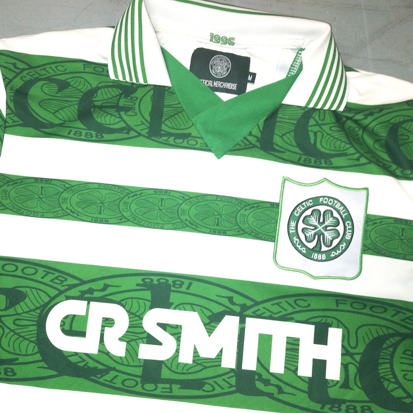 Celtic FC  Retro 1995 / 96 Football Jersey  (M)  [Excellent]