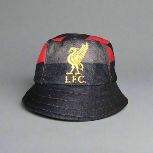 Liverpool FC Football    Casual  Bucket Hat  2014 / 15  Warrior     Unisex Adults       Stanard Chartered  Liverpool LFC YNWA Mersyside Anfield Red Vintage retro  SHIRTS V SKINS   