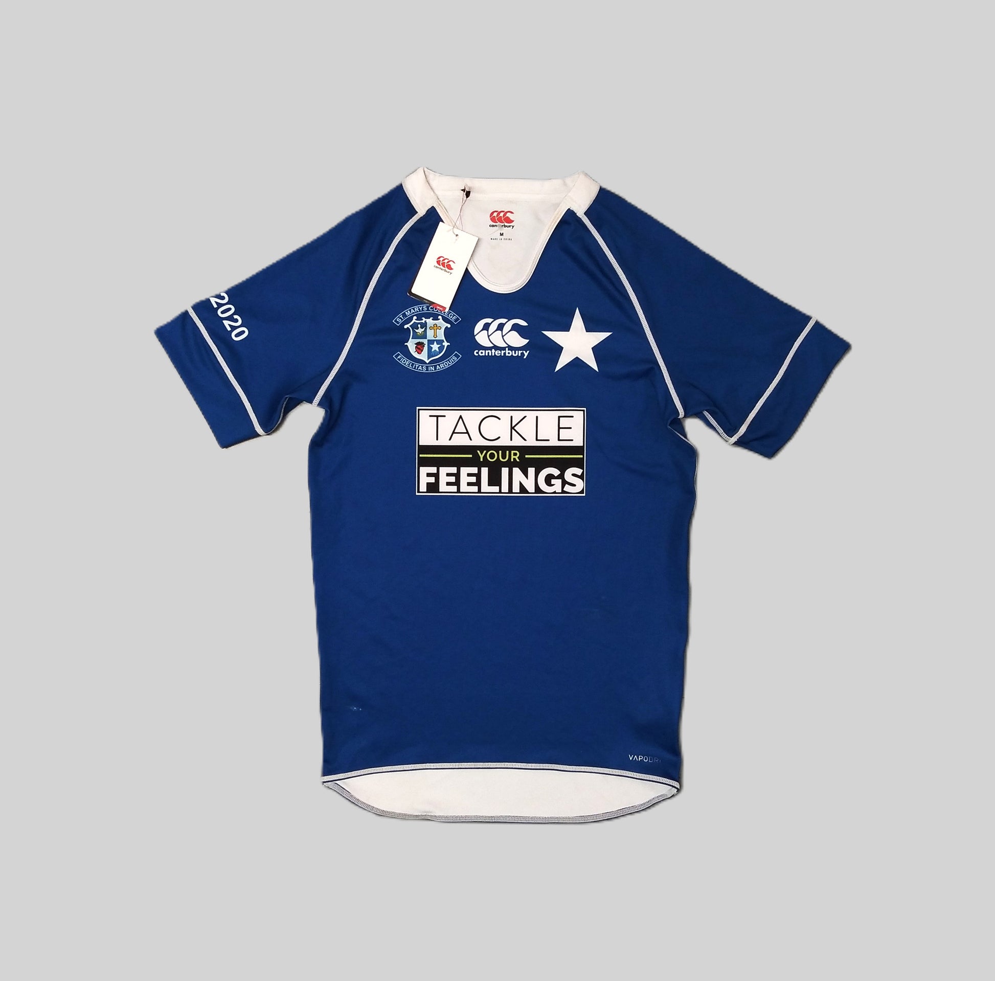 St Marys College Rugby  Short Sleeve  Home  Jersey  2020 / 21  Canterbury  Player Issue   Unisex Adults     #17  Tackle Your Feelings  St Marys Ruby Club Ranelagh Dublin leinster  SHIRTS V SKINS   