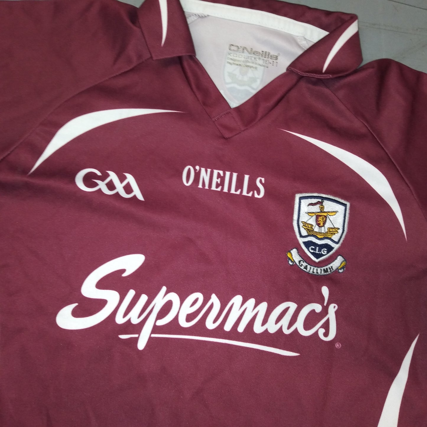 Galway 2012 / 13 GAA Jersey O'Neills (10-11 Years)   [Good]