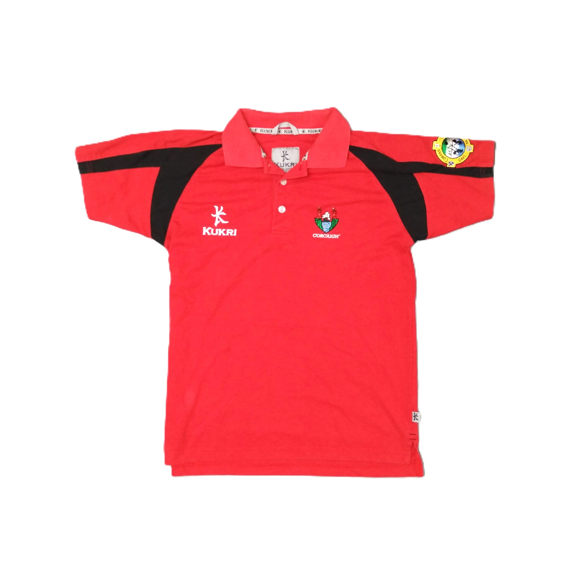 Cork GAA  Short Sleeve  Casual  Polo  2019 / 20  Kukri     Unisex Adults  Womens       Cork Corcaigh Rebels Munster Hurling Gaelic football camogie  SHIRTS V SKINS   