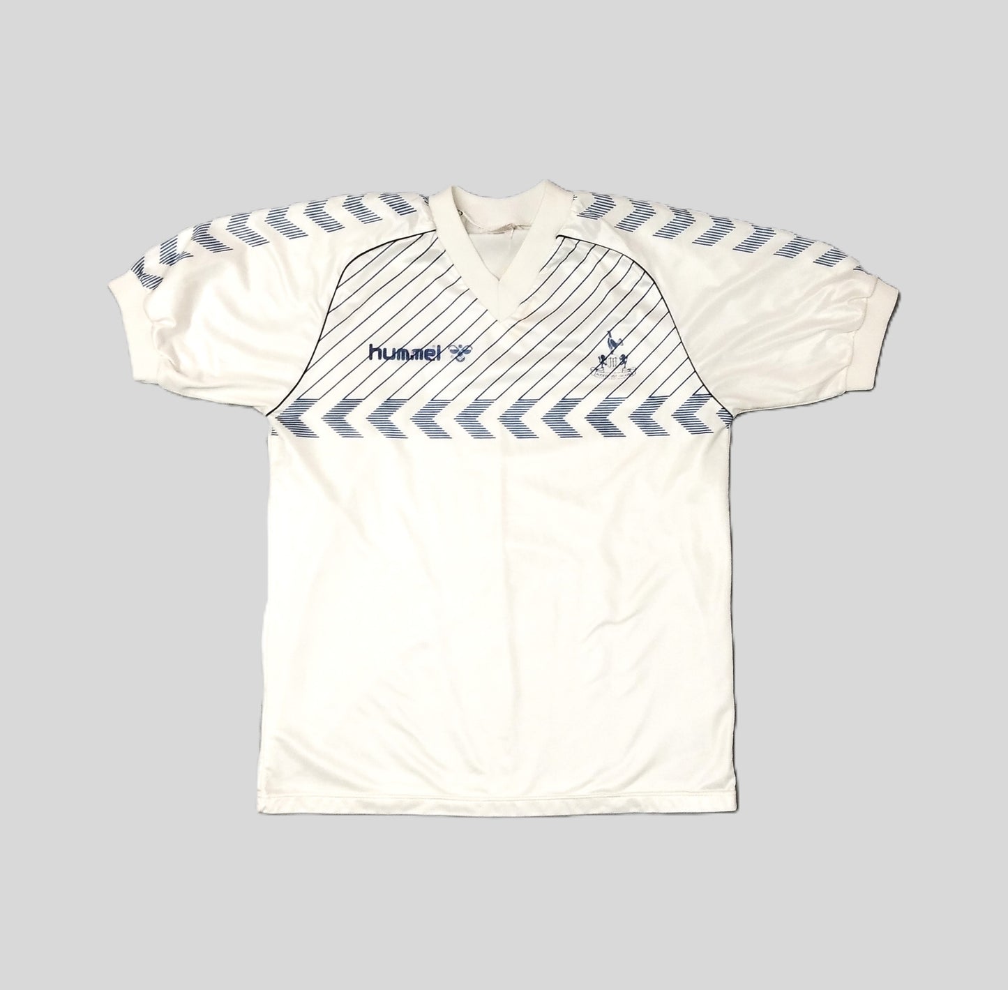 Tottenham Hotspur Football  Short Sleeve  Home  Jersey  1985  Hummel     Unisex Adults       Sponsorless  Tottenham Hotspur Spurs London England Premier League Vintage Retro  SHIRTS V SKINS   