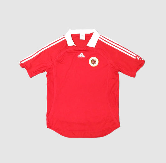 Hong Kong  Football  Short Sleeve  Home  Jersey  2006 / 07  adidas     Unisex Adults       Sponsorless  Hong Kong Football Soccer Vintage Retro  SHIRTS V SKINS   