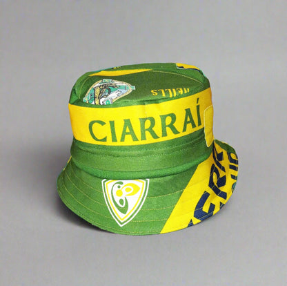 Kerry GAA    Casual  Bucket Hat  2000 / 01  O'Neills  Upcycled   Unisex Adults  Retro     Kerry Group  Kerrt Ciarrai Munster gaelic football hurling camogie all ireland vintage retro  SHIRTS V SKINS   