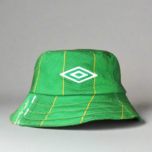 Republic of Ireland Football    Home  Bucket Hat  2011 / 12  Umbro  Upcycled   Unisex Adults         Republic of ireland Eire Irish Vintage retro world cup european championshop COYBIG COYGIG   SHIRTS V SKINS   