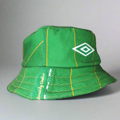 Republic of Ireland 2011 / 12 Football Bucket Hat ♻️Umbro (M) Upcycled  [Excellent]