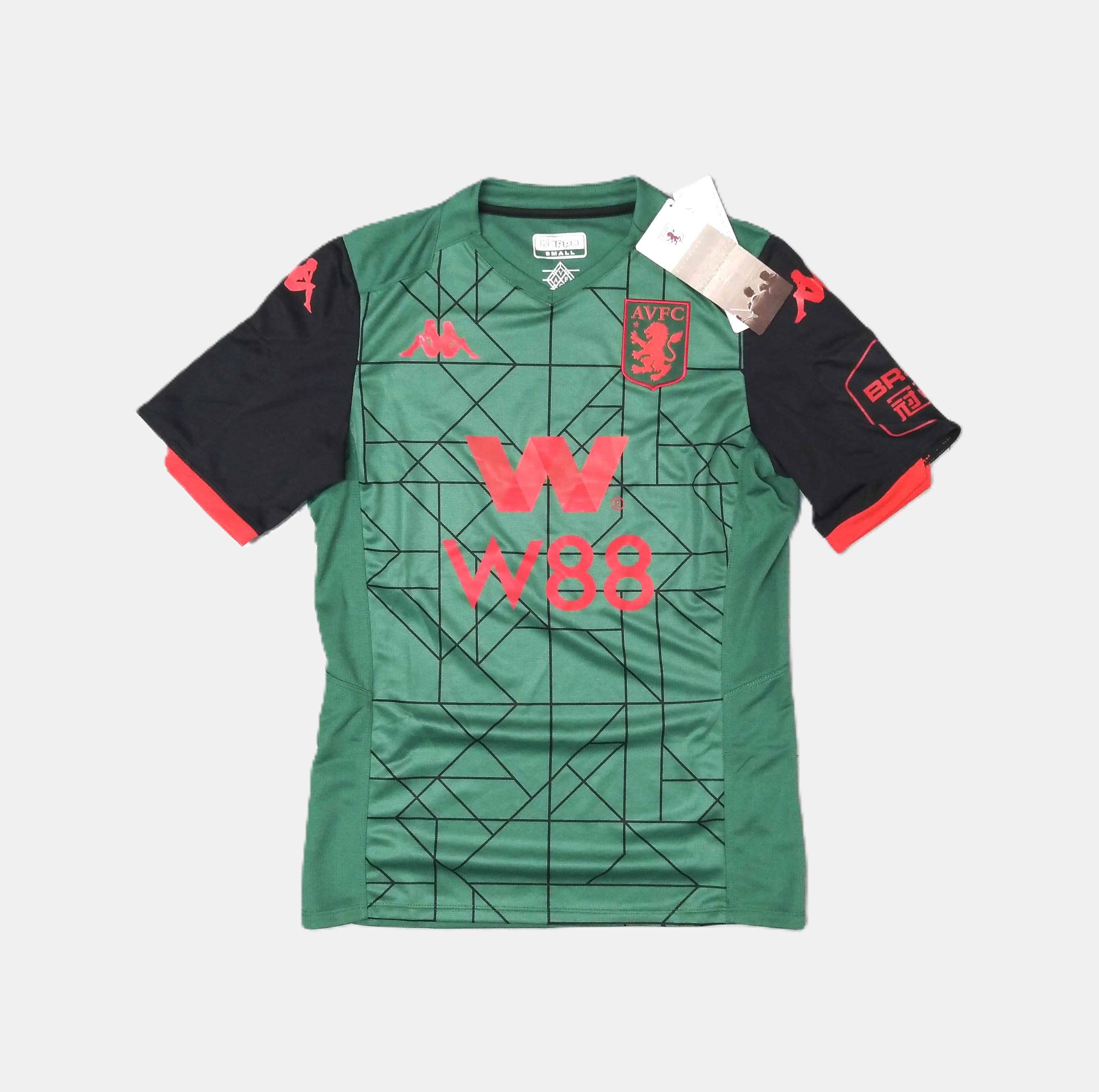 Aston Villa 2019 20 Football Jersey Kappa S New
