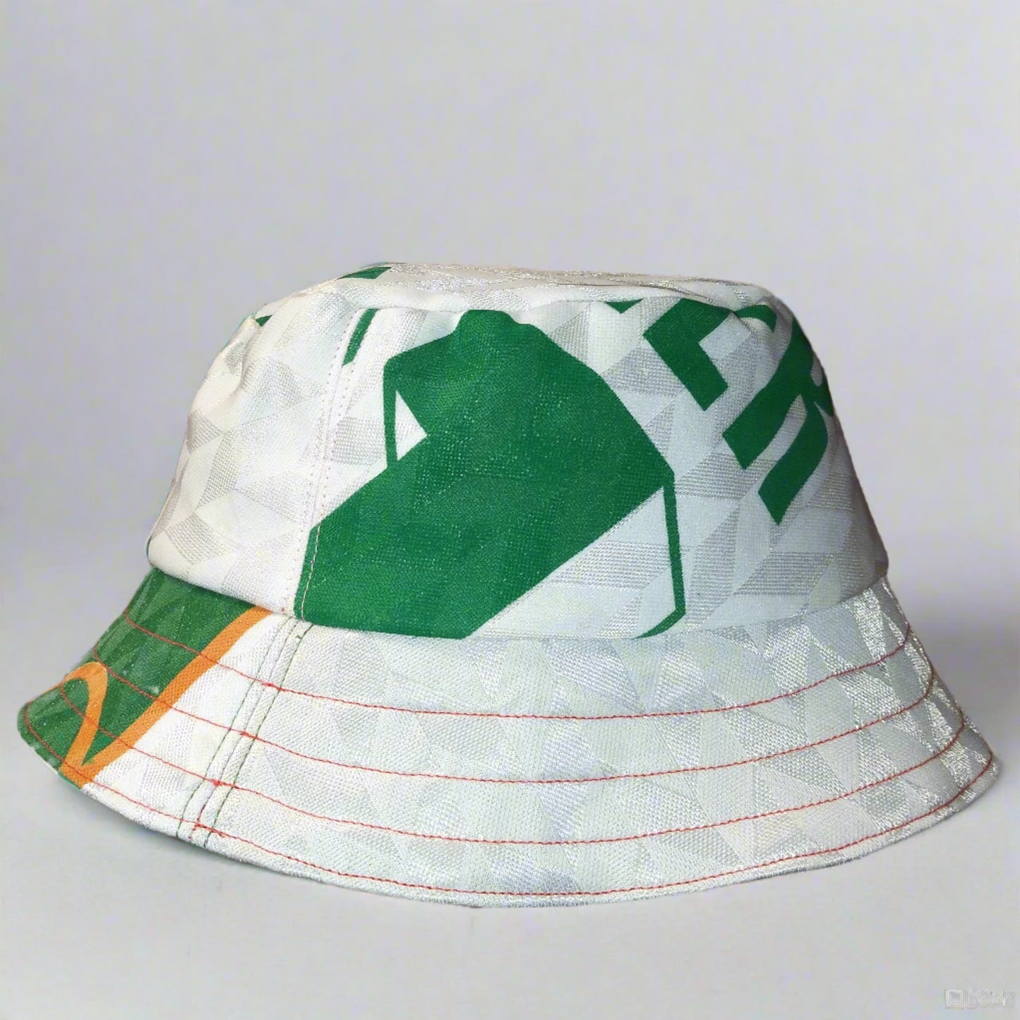 Republic of Ireland Football    Away  Bucket Hat  1994  SHIRTS V SKINS  Jason McAteer   Unisex Adults  Retro   #5  OPEL  Republic of ireland Eire Irish Vintage retro world cup european championshop COYBIG COYGIG   SHIRTS V SKINS   