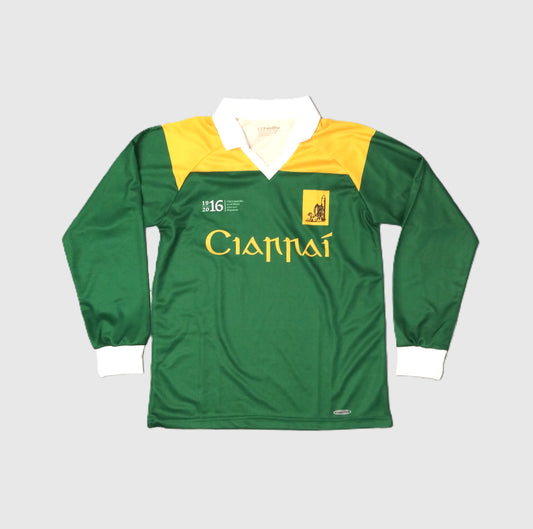 Kerry GAA  Long Sleeve  Home  Jersey  2016  O'Neills  1916 Anniversary   Teens  Centenary       Kerrt Ciarrai Munster gaelic football hurling camogie all ireland vintage retro  SHIRTS V SKINS   