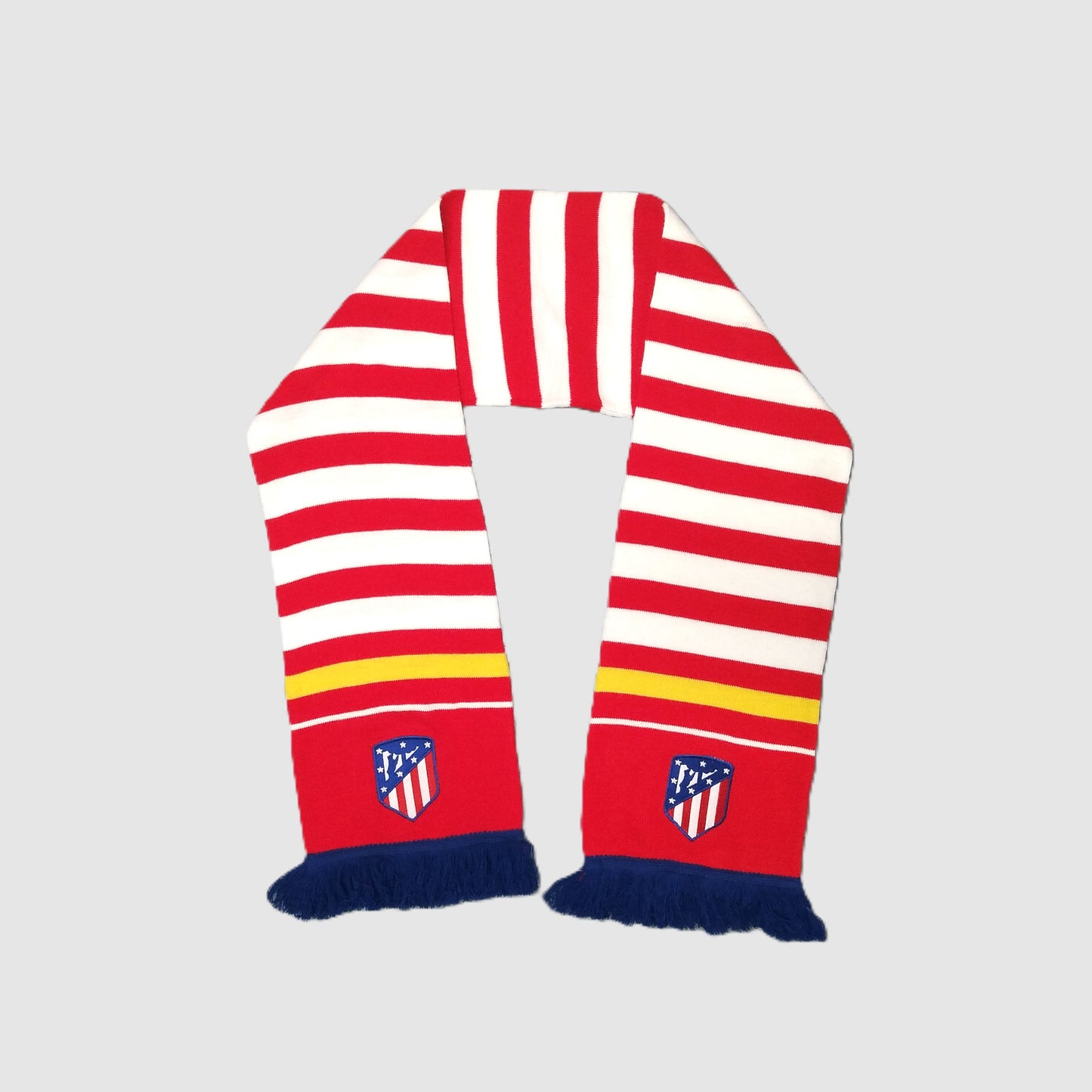 Atletico Madrid Football    Casual  Scarf  2020s  Unbranded     Unisex Adults         Atletico Madrid Spain La Liga Vintage Retro  SHIRTS V SKINS   