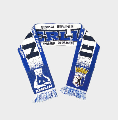 Berlin Football    Casual  Scarf  1990s  Berlin     Unisex Adults         Berlin Germany Bundesliga  SHIRTS V SKINS   