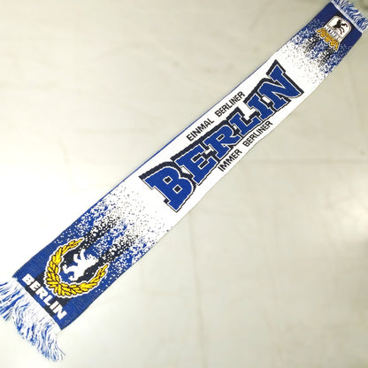 Berlin 1990s Football Scarf Berlin (One Size)   [Very Good]