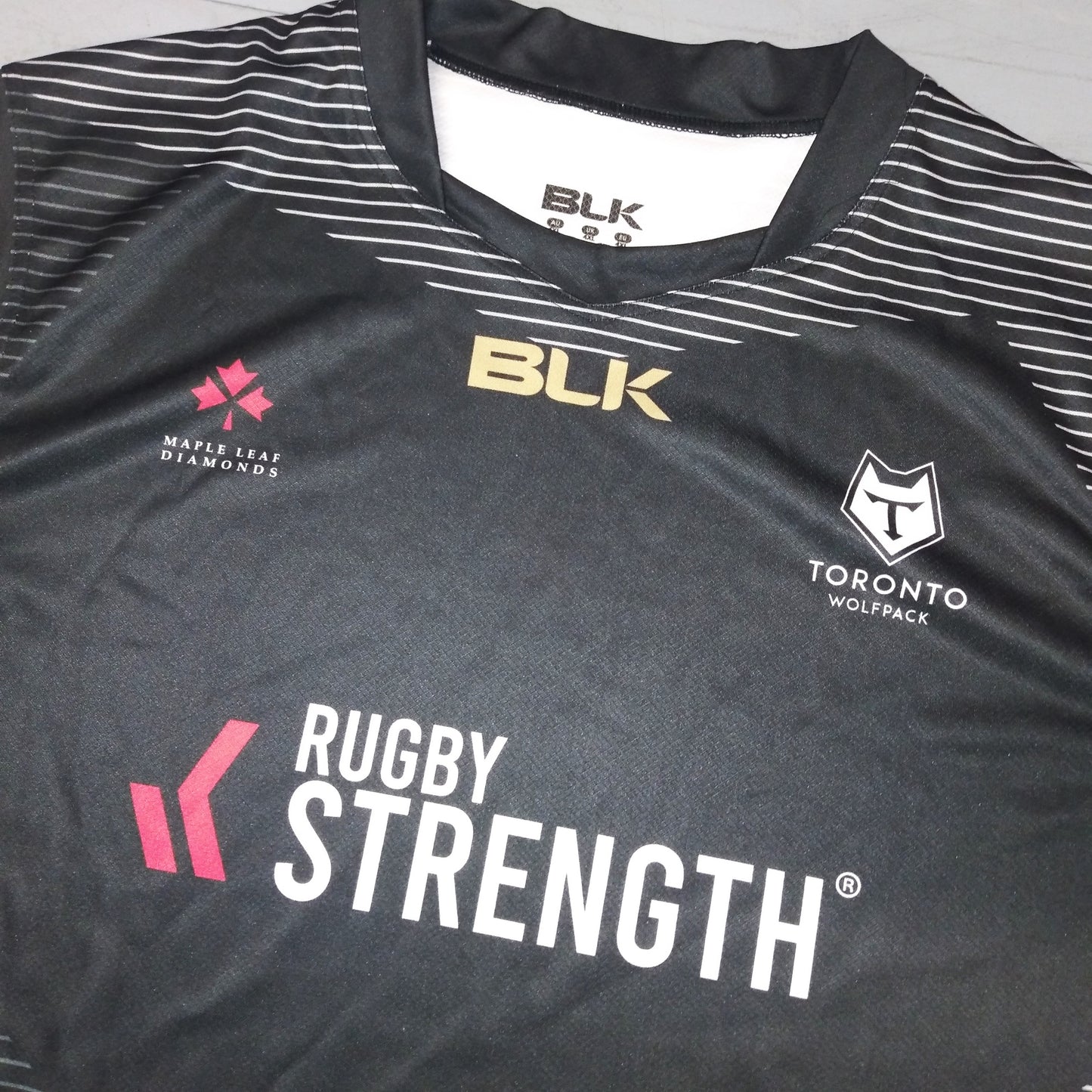 Toronto Wolfpack 2020 / 21 Rugby Jersey BLK (4XL)   [Excellent]