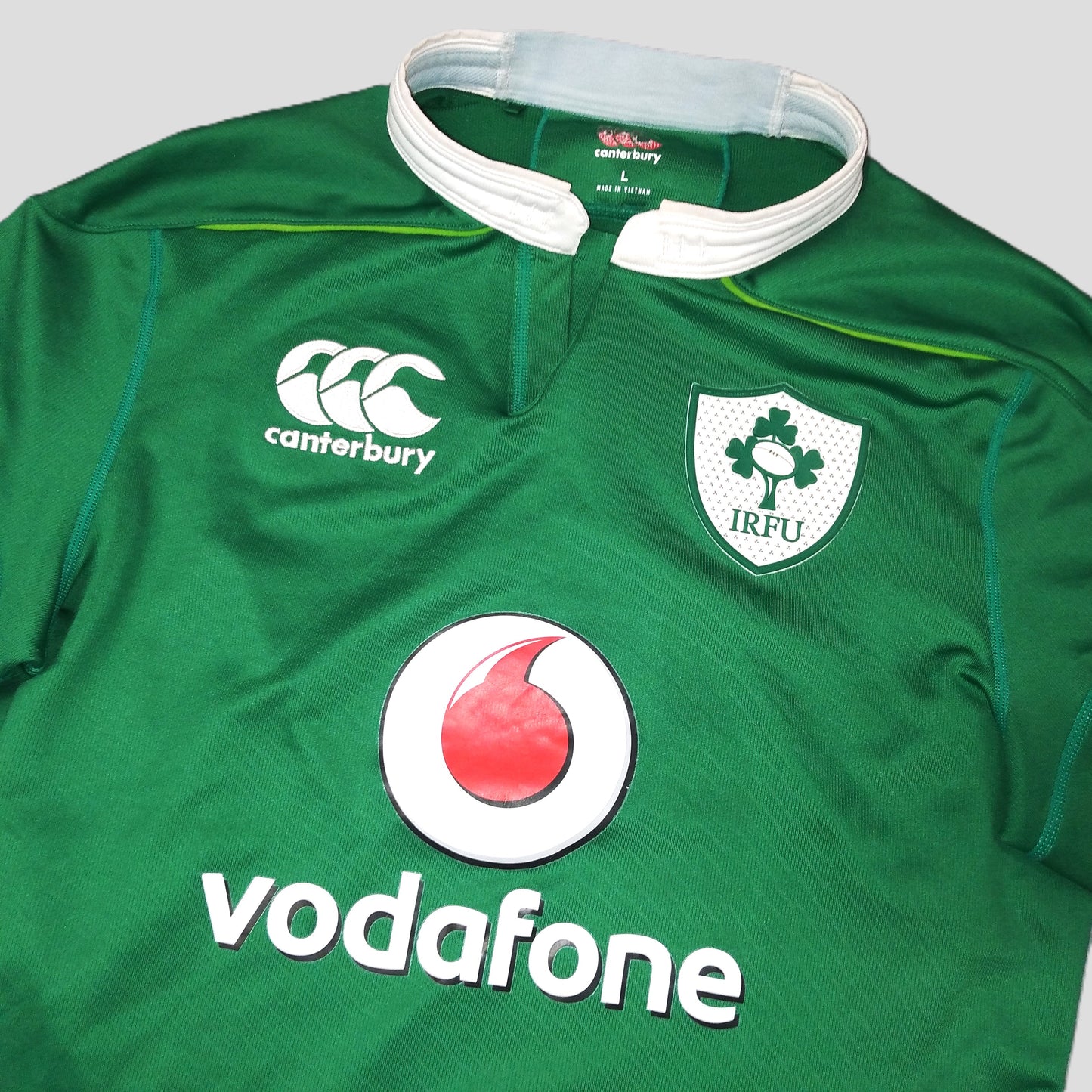 Ireland 2016 / 17 Rugby Jersey Canterbury (L) Test   [Very Good]