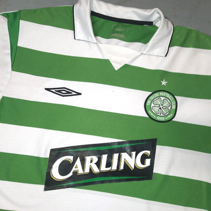 Celtic Extérieur Maillot de foot 2005 - 2006. Sponsored by Carling Celtic Extérieur Maillot de foot 2005 - 2006. Sponsored by Carling