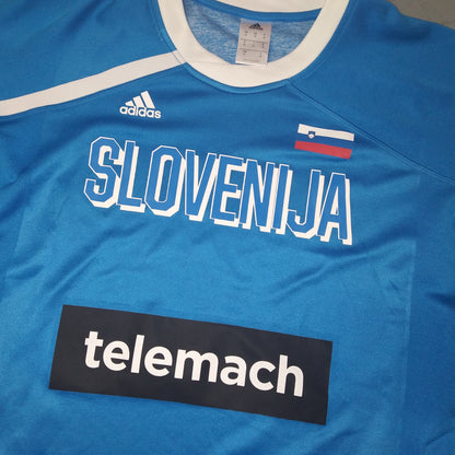 Slovenia 2018 / 19 Basketball Jersey adidas (M)   [Excellent]