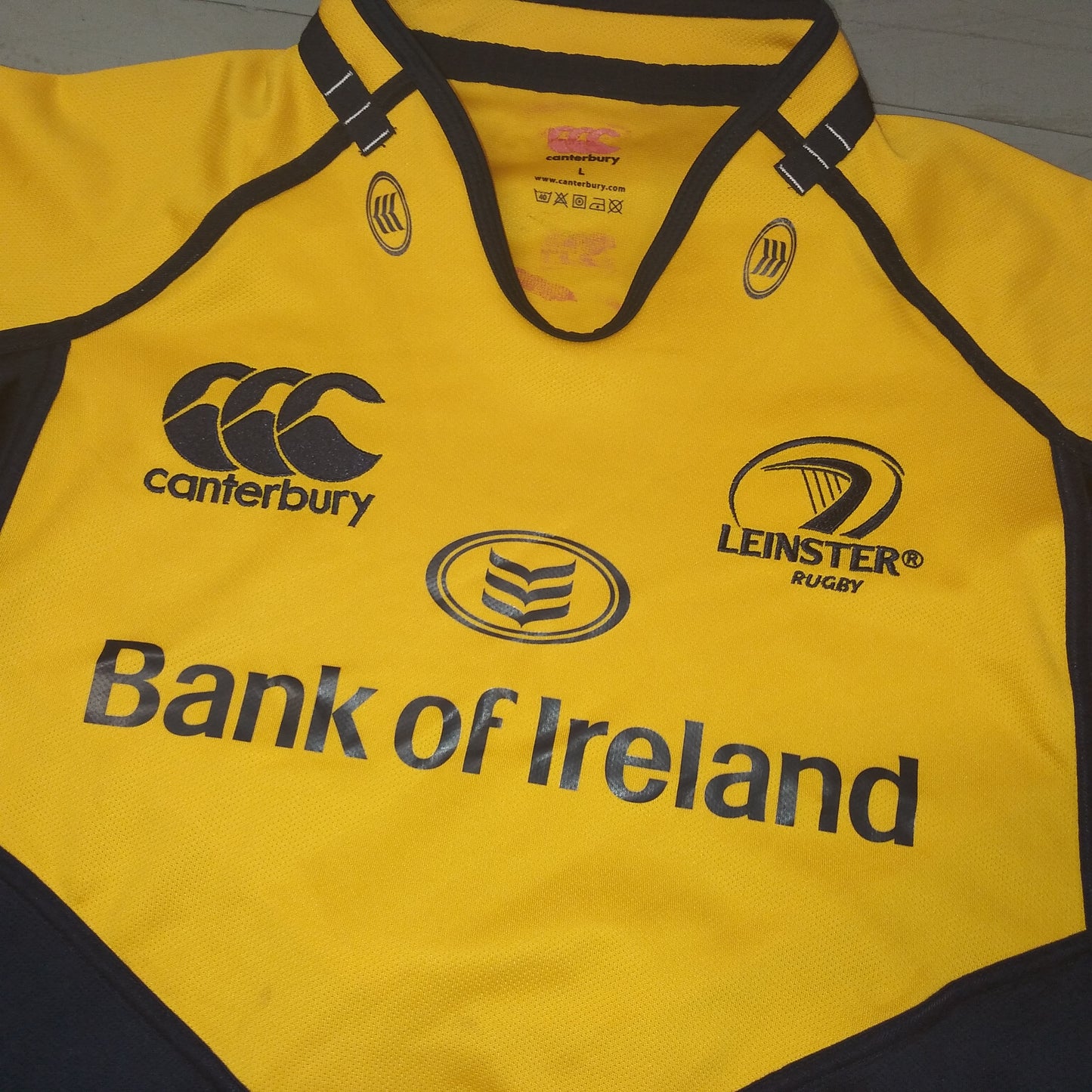 Leinster 2013 / 14 Rugby Jersey Canterbury (L)   [Fair]