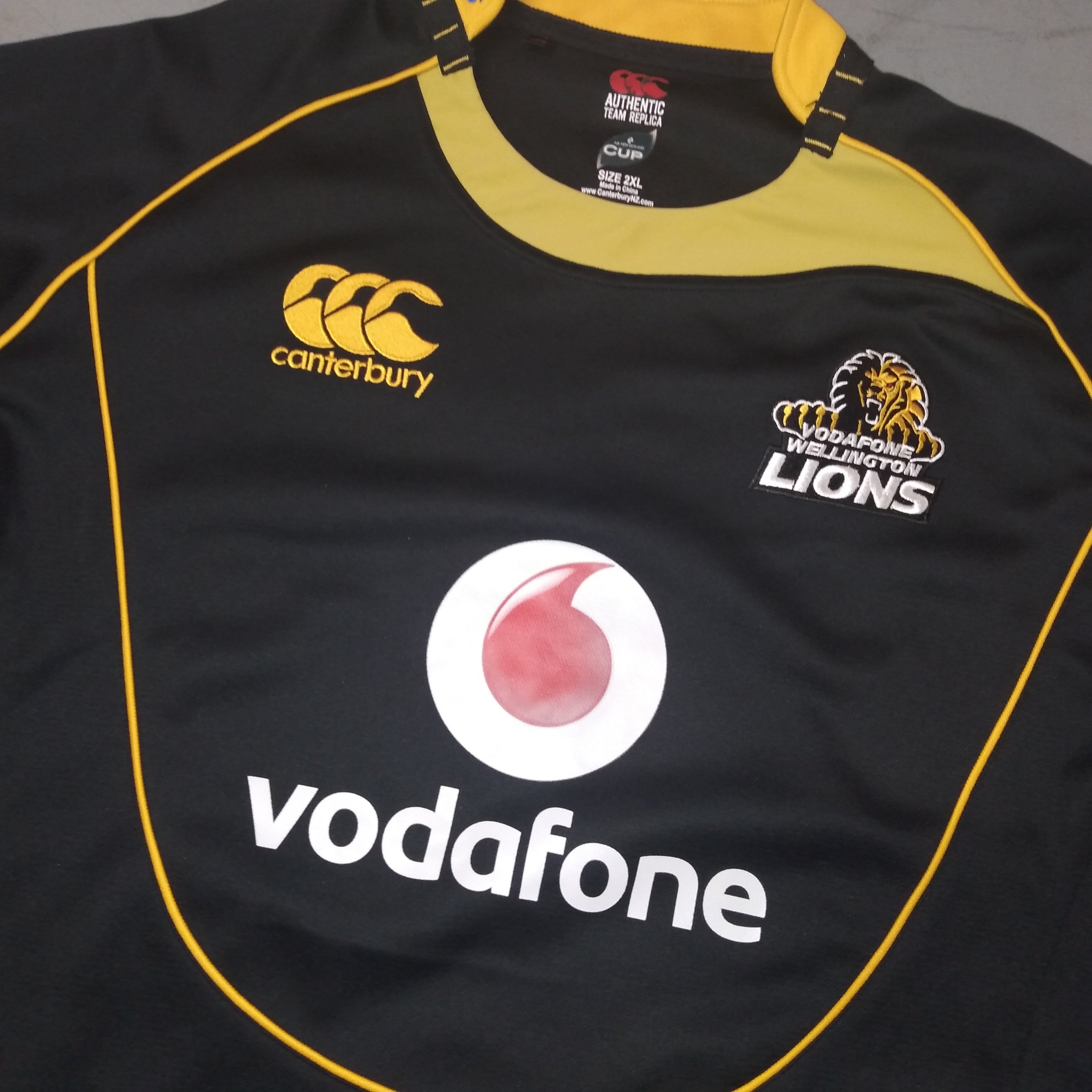 Wellington Lions 2008 / 09 Rugby Jersey Canterbury (2XL) [Very