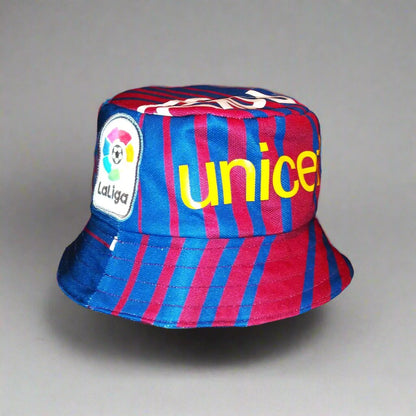 Barcelona 2017 / 18 Football Bucket Hat Nike (L)♻️[Excellent]