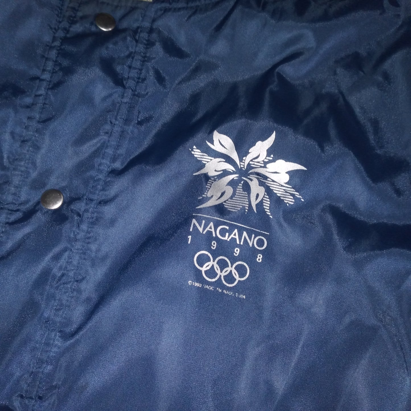 Nagano Winter Olympics 1998 Vintage Jacket Nagano (S)   [Good]