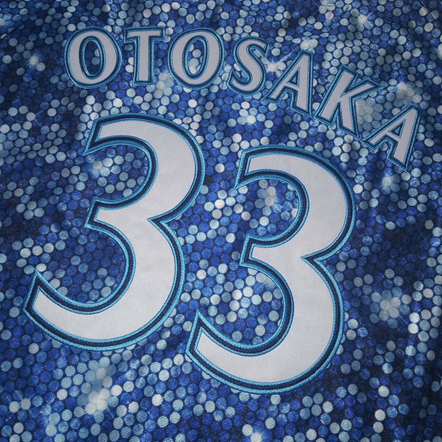 Yokohama Baystars 2018 / 19 Baseball Jersey Yokohama Dena Baystars (L) Otosaka Tomo #33 [Very Good]