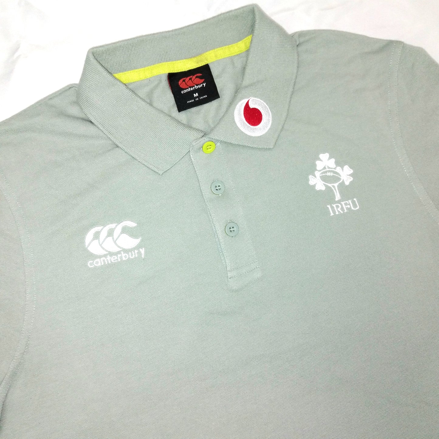 Ireland 2021 / 22 Rugby Polo Shirt Canterbury (M)   [Fair]
