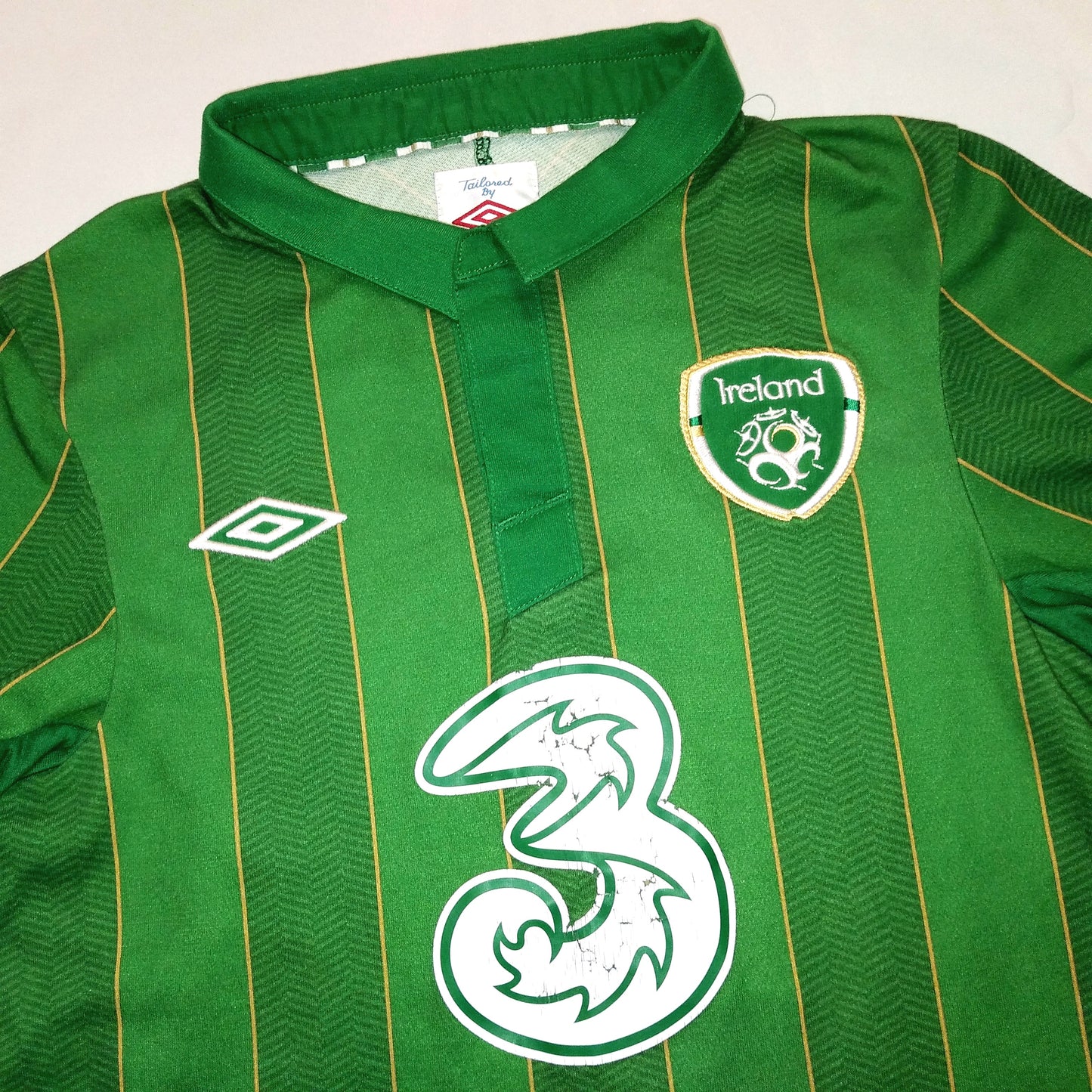 Republic of Ireland 2011 / 12 Football Jersey Umbro (11-12 Years)  #10 [Fair]